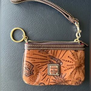NWOT 1975 Dooney & Bourke Leather Disney Wristlet